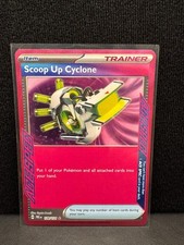 Scoop Up Cyclone 128/131 ACE SPEC Rare Prismatic Evolutions Pokemon Holo NM