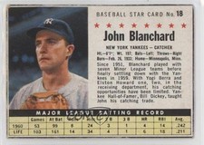 1961 Post Johnny Blanchard #18 kk4