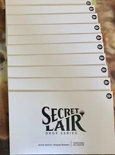 10x MTG Secret Lair TWO Artist Series Alayna Danner Foil Sealed