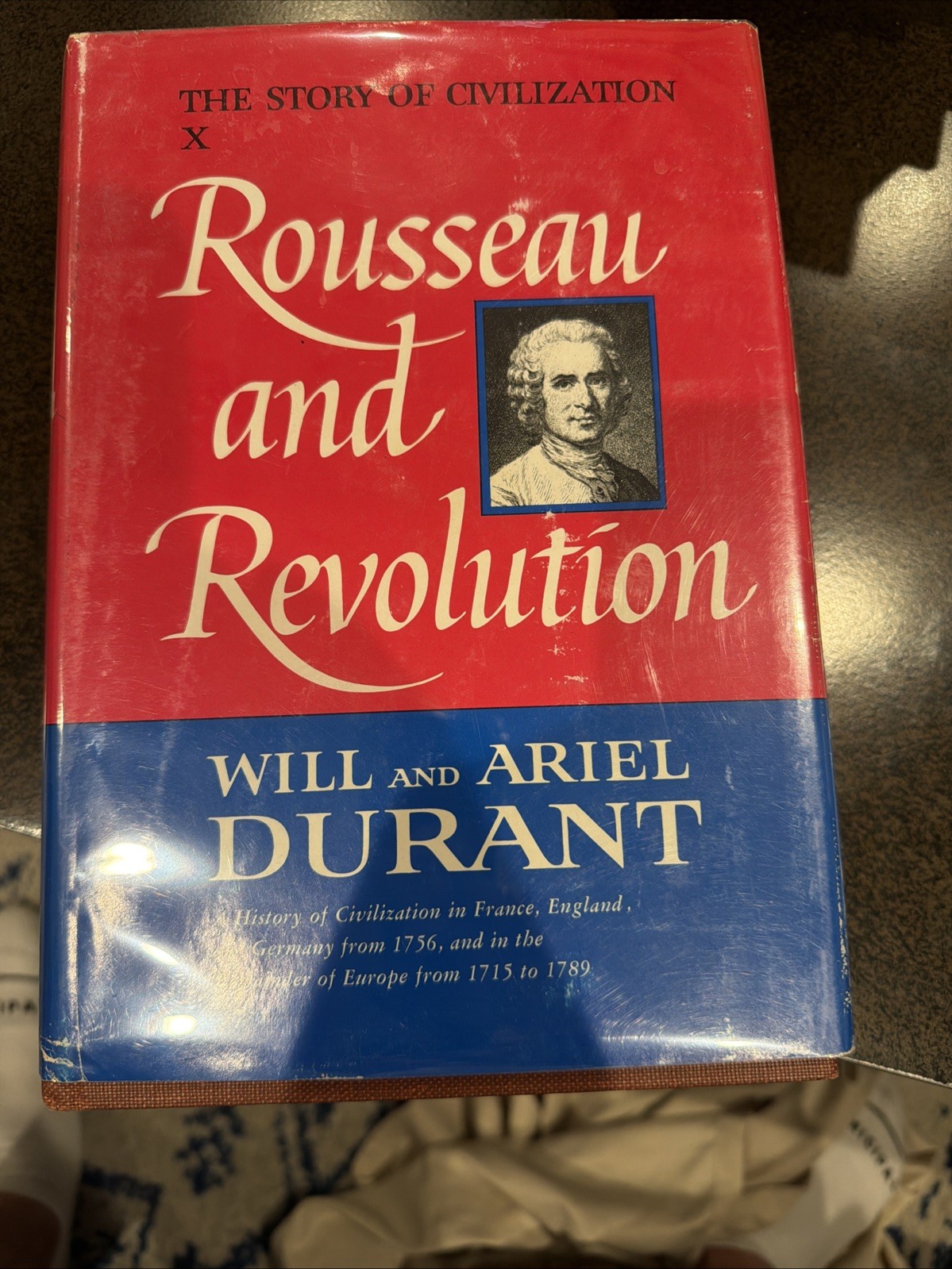 The Story of Civilization - Will Durant Complete 10 Volume Set - Hardcover