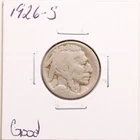1926-S 5C Buffalo Nickel in Good Condition #5441