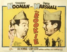 The Rookie poster Julie Newmar Tommy Noonan Peter Marshall 1959 Old Photo