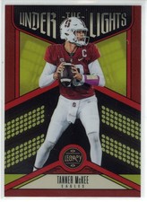2023 Panini Legacy Tanner McKee Rookie Under The Lights Ruby Rookie  /50