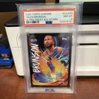 2024 Topps Chrome Jalen Brunson Ultra Violet All-Stars Case Hit SSP NY Knicks