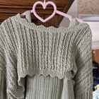 girls size 7/8 sweater new — photo 2