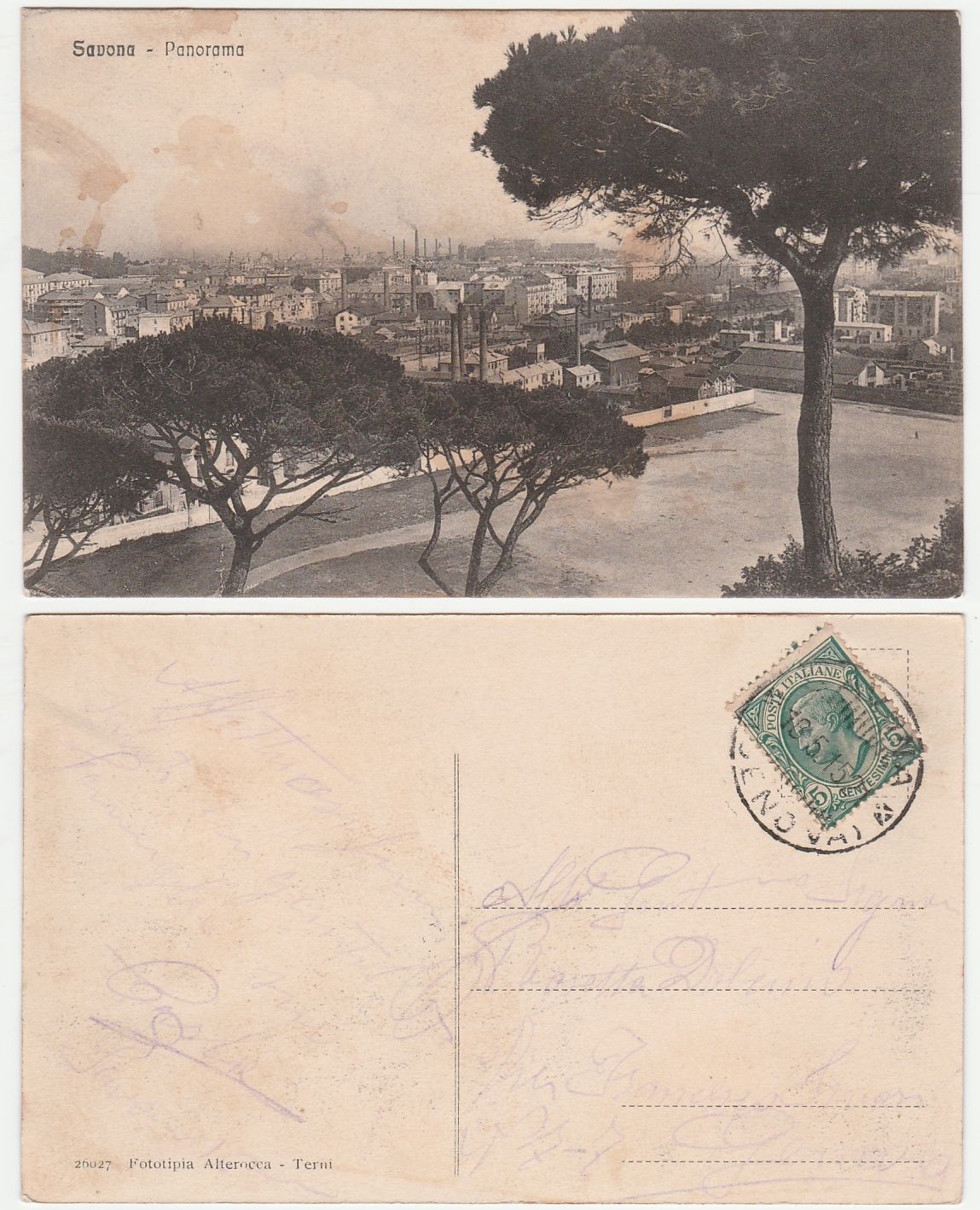 SAVONA - PANORAMA - VIAGG. -31873-