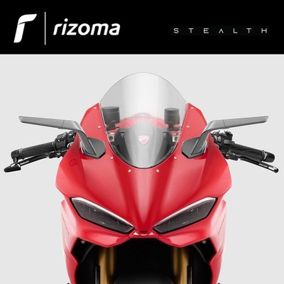 Paar Spiegel Stealth Grau [Rizoma] Ducati Panigale V2 / V2S (2025) - BSS044D
