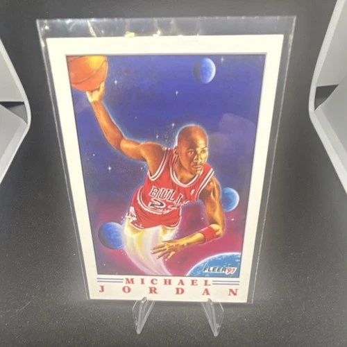 Fleer 1991 Pro-Visions Insert Michael Jordan #2 of 6 Bulls NBA Card