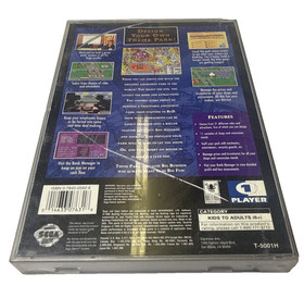 Theme Park (Sega Saturn, 1995) CIB Complete TESTED Bullfrog Classic Simulation