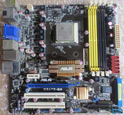 Asus M3A78-EM Mid-ATX DDR2 AM2 AMD Motherboard