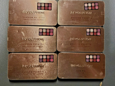 6 X Makeup REVOLUTION 8 Pan Eyeshadow Palette FOREVER DYNAMIC ETERNAL - 6 NEW