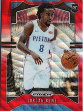 2019-20 Panini Prizm #291 Jordan Bone Prizms Ruby Wave