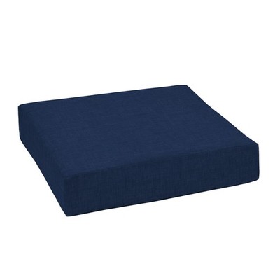 Arden Outdoor Deep Seat Bottom Cushion 24x24 Sapphire Rain & Fade Resistant