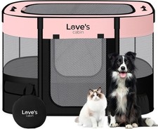 Pet Puppy Dog Playpen, Small Dog Tent Crates Cage Indoor/Outdoor, Portable Ex...