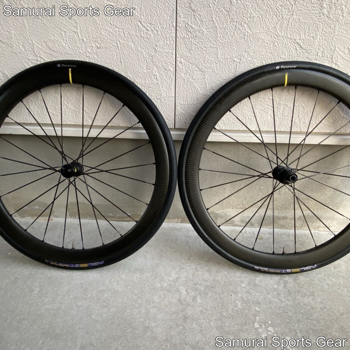 MAVIC COSMIC SLR45 DISC CARBON Shimano front and rear set [Good 