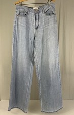 Universal Thread Relaxed Wide Leg Jeans Sz 8 Women s Cotton High Rise Y2K Style
