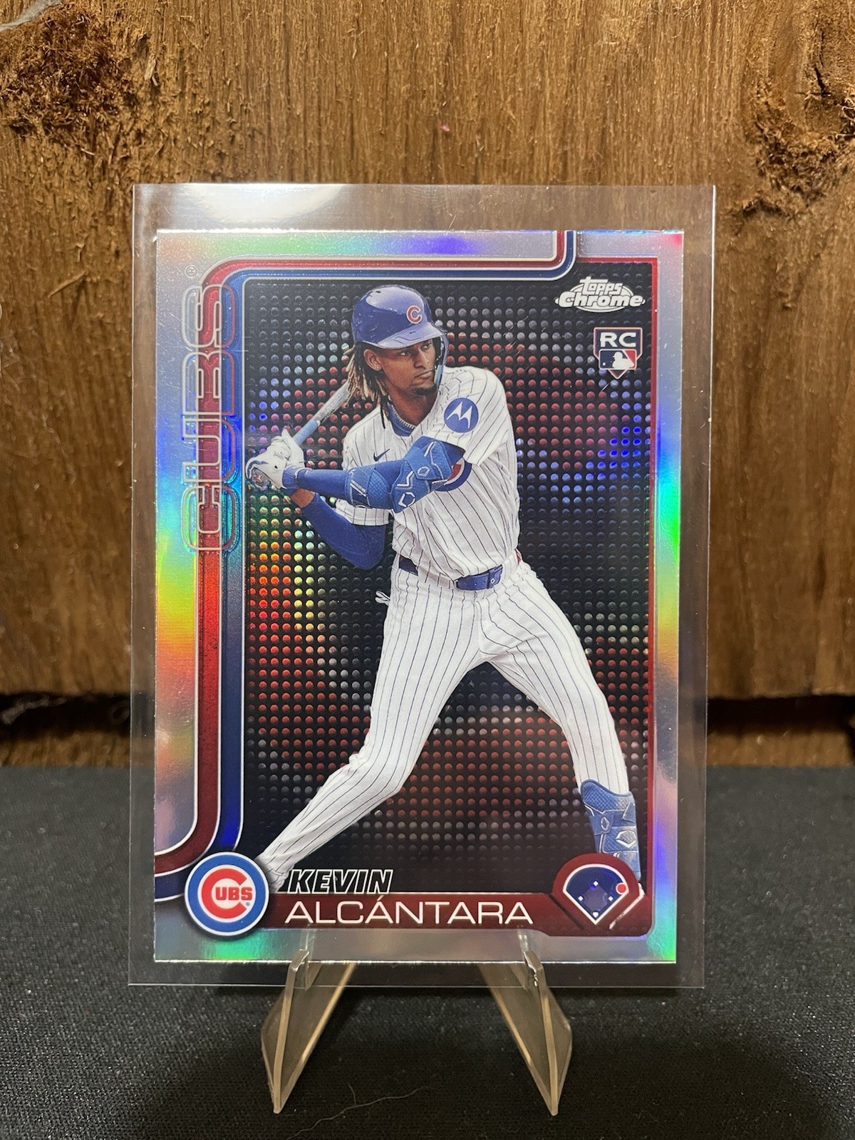 2025 Topps Chrome - Kevin Alcantara #173 Lightboard Logo Refractor (RC)