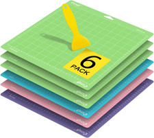 6-Pack Cutting Mat12x12 for Cricut Maker 3/Maker/Explore 3/Air 2/One   Strong...