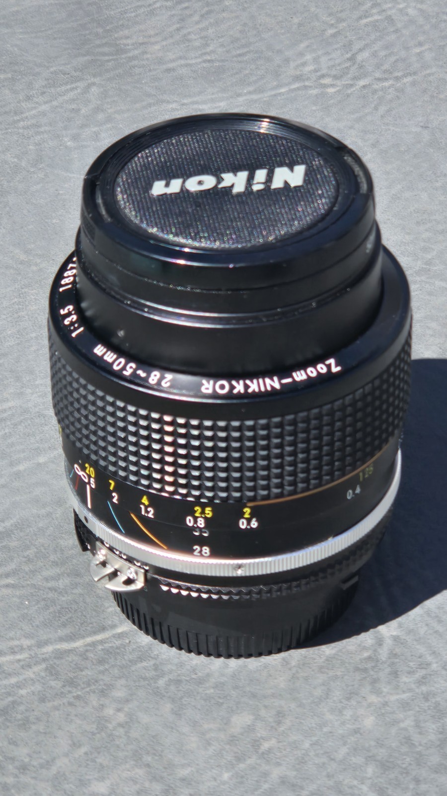 Nikon Zoom-nikkor 28--50mm 1:3.5 Camera Lens.  Very Nice!!