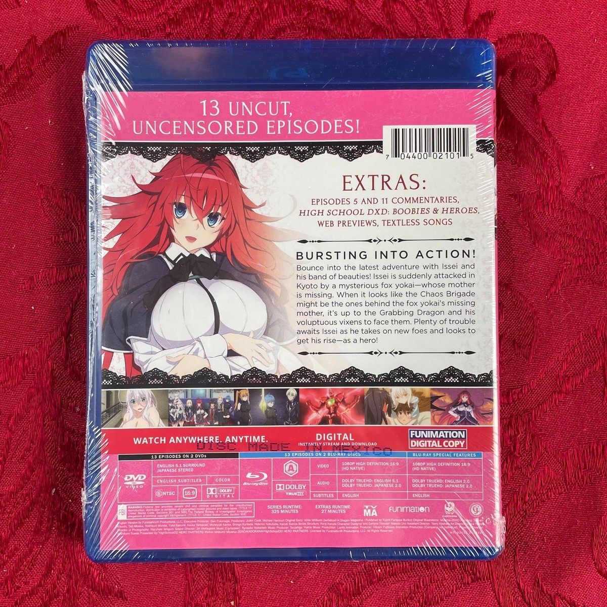 HIGH SCHOOL DxD: HERO - Season 4 (Blu-ray + DVD) FUNimation