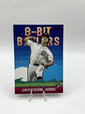 2025 Topps Series 1 Celebration JACKSON JOBE 8 Bit Ballers RC TIGERS #8B-22