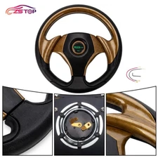 12.5"/320mm Golf Cart Steering Wheel For EZGO TXT RXV Yamaha and Club Car