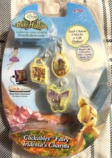 Disney Faries Pixie Hollow Clickables Fairy Iridessa's Charms 2008 NEW Sealed