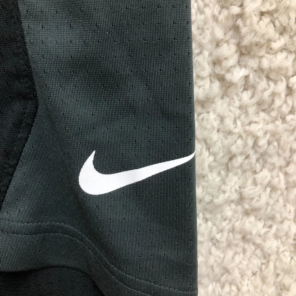 Pantalones Cortos Nike Miami Heat Medianos Adultos Negros Dri Fit Swoosh Atléticos Baloncesto Hombres Foto 3 de 4