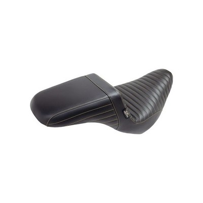 harley davidson softail m8 18-up Single Birnen Sattel Kickflip Plisseed