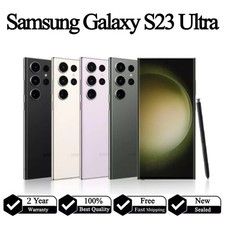 New Samsung Galaxy S23 Ultra 5G SM-S918U 256GB/512GB Factory Unlocked Smartphone