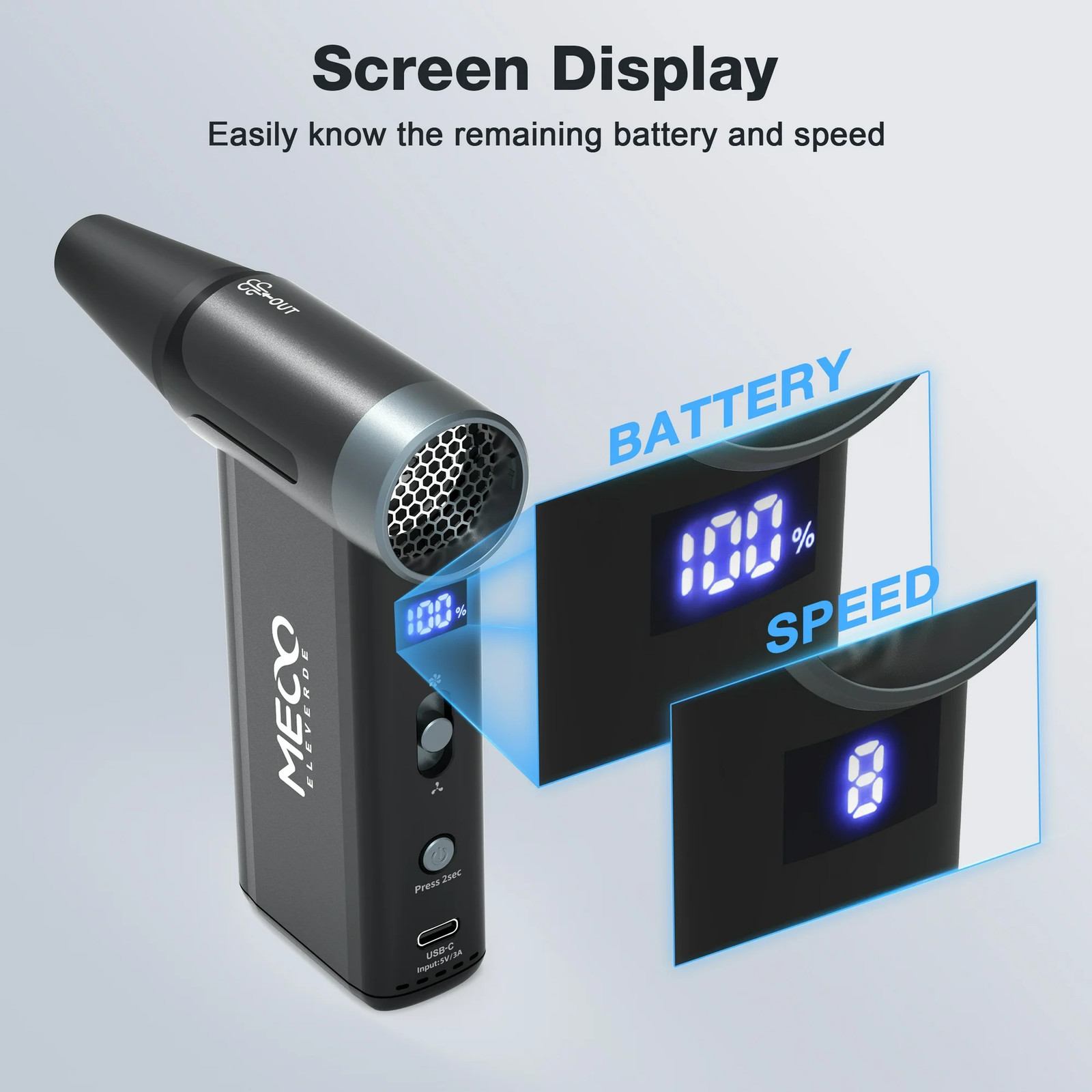 MECO D1 150000 RPM Super Power Compressed Air Duster 4690₽