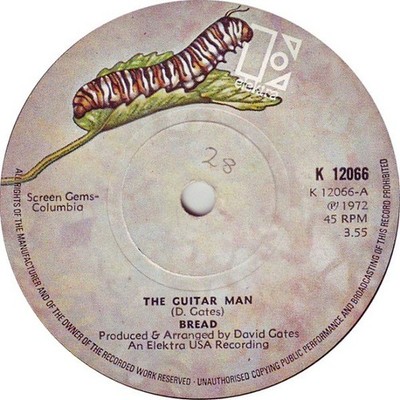 Bread - The Guitar Man (7'', Single, Sol)