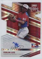 2020 Panini Elite Extra Edition Prime Numbers B Die-Cut /41 Yerlin Luis 11if