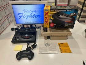 Sega Genesis 32X System CIB Console Complete in Box with 2 Games Tested Clean #1