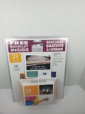 2 X HP 23 TRI COLOR INK CARTRIDGE C1823d NEW ORIGINAL GENUINE SEALED DATED AUG04