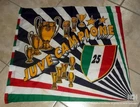 Vintage JUVENTUS FLAG 25th Scudetto 1997-98 measures 59 x 66 cm.