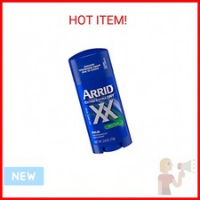 Arrid XX Extra Extra Dry Solid Antiperspirant Deodorant, Ultra Fresh, 2.6 oz.
