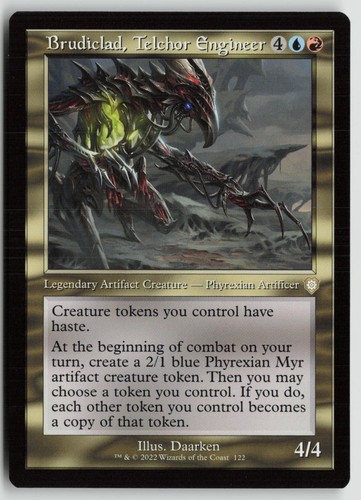 Brudiclad, Telchor Engineer (Retro Frame) LP 122 The Brothers' War MTG