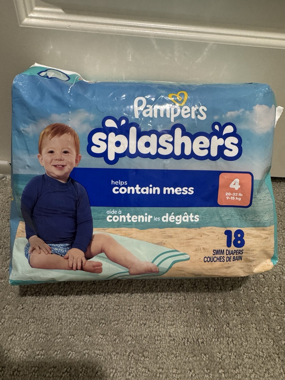 S Size 4 | 20&ndash;33 Lbs | 18 Pack | Never Used