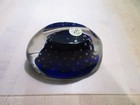 Sao Marcos Cristais Controlled Bubble Art Glass  Feito a MaoPaperweight Bowl — photo 2