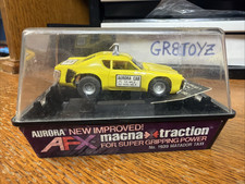 AURORA Rare AFX NOS New in Box Banded MATADOR TAXI in YELLOW Model Motoring HO