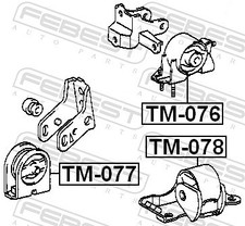 Fits FEBEST TM-077 ENGINE BAG FRONT TOYOTA CELICA ST20 1993.09-1999.0 ?UK Stock?