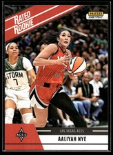 2025 Panini Instant WNBA Aaliyah Nye RATED ROOKIE RETRO 1/2467 SP Aces #14 RC