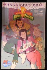 MIGHTY MORPHIN POWER RANGERS 40 VARIANT COMIC PX PREVIEWS SDCC MERCADO 2019 NM