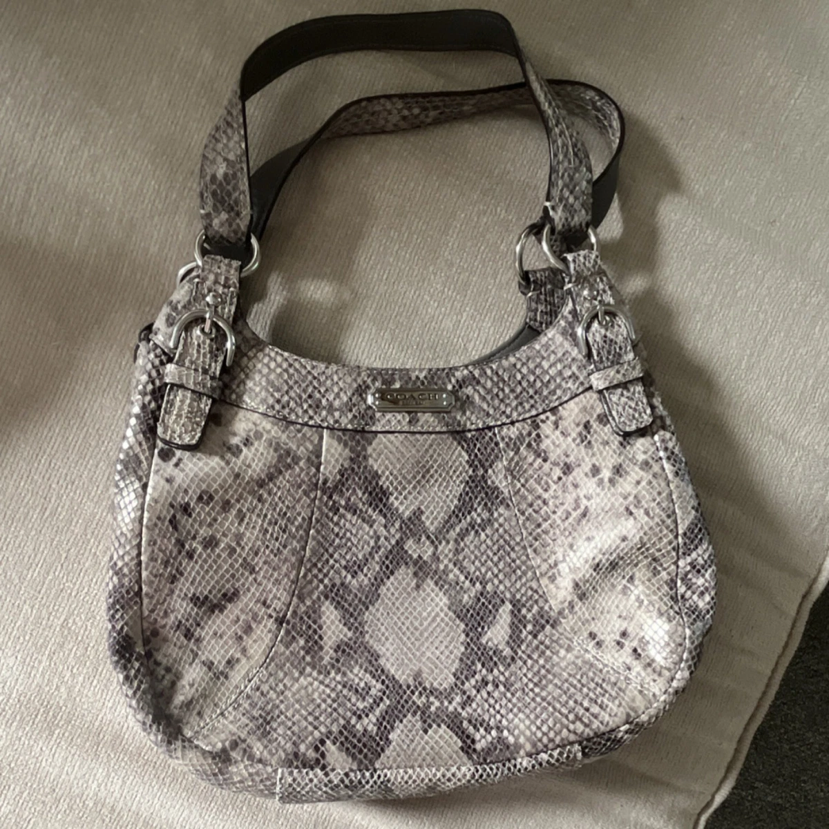 Coach Gray Snake Bags & Handbags for Women for sale | eBay display picture 1