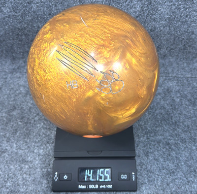 900 Global Honey Badger Gold Bowling Ball 15lbs