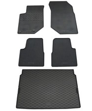Gummi Fußmatten Kofferraumwanne für Citroen C4 2021- Set Gummimatten Auslage