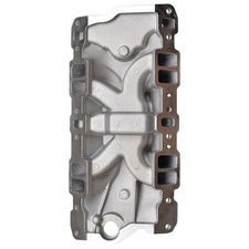 Aluminum Dual Plane Intake Manifold For 1955-1986 Chevy Sbc 350 400 V8 Engine