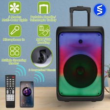 1Pc Portable Wireless Party Speaker Party Speaker With With 5 Colorful Lighting