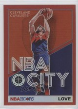 2019-20 Panini NBA Hoops Premium Stock NBA City Red Kevin Love #13 0ds5